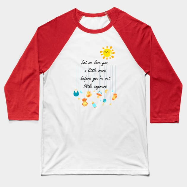 baby Baseball T-Shirt by ART&LINES